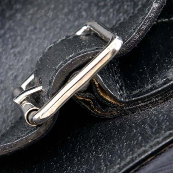GUCCI Black Leather Backpack main image 6